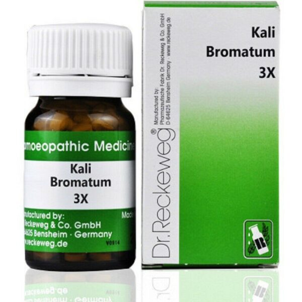 Dr. Reckeweg Kali Bromatum 3X (20g) for depression itching stress