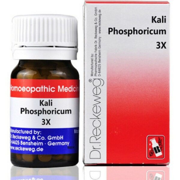 Dr. Reckeweg Kali Phosphoricum (20gm) for sleeplessness depression anxiety indigestion