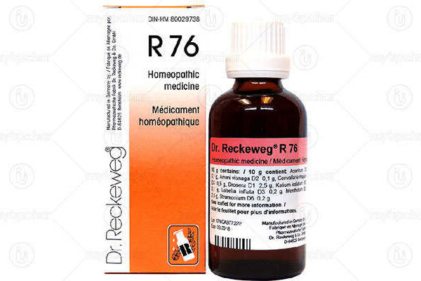 Dr. Reckeweg R76 Herbamine forte - Asthma forte drops - 25ml for chest pain Asthma breathing