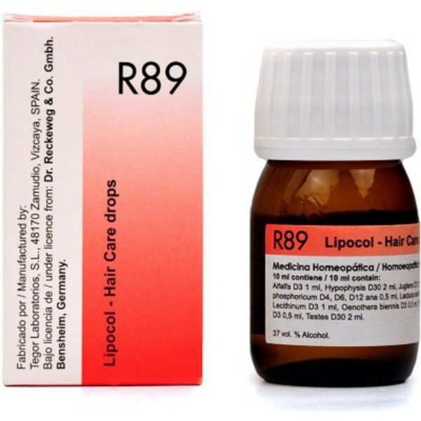 Dr. Reckeweg R89 (Lipocol) (30ml) for hair loss hair growth