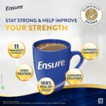 Ensure- Complete Nutrition for Adults with High Protein and 32 immunity nutrients- 400 gm (Chocolate Flavour) - Image 5