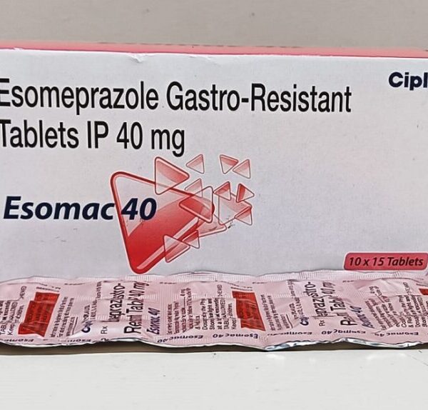 Esomac 40mg Tablet - 15 Tablets For Gastroesophageal reflux disease (Acid reflux)