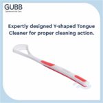 GUBB Plastic Tongue Cleaner For Kids & Adults | Tongue Scraper For Bad Breath Pack of 4 - Image 6