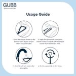 GUBB Plastic Tongue Cleaner For Kids & Adults | Tongue Scraper For Bad Breath Pack of 4 - Image 3
