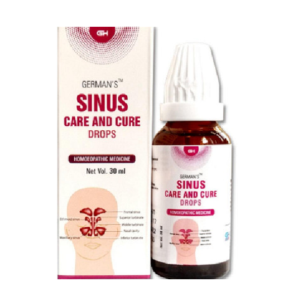 German Homeo Care & Cure Sinus Care Drops (30ml)