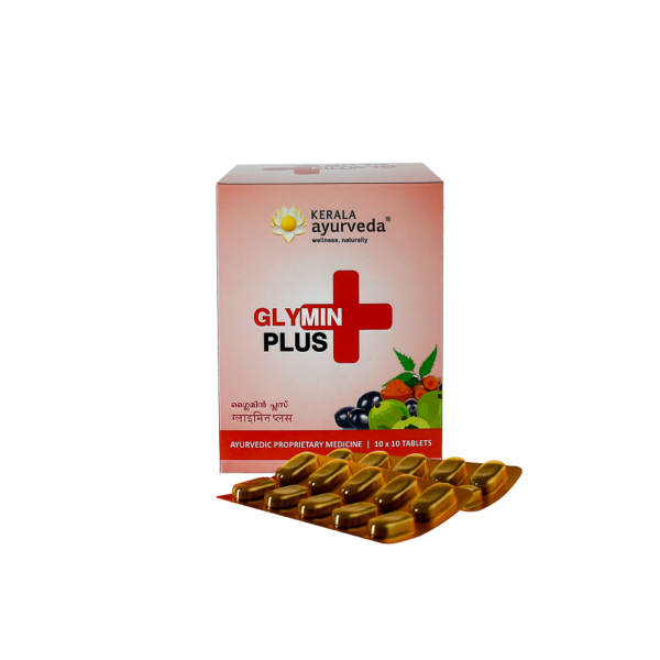 Kerala Ayurveda Glymin Plus Tablet 100 Nos for diabetes