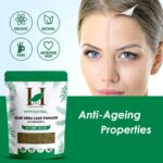 H&C Herbal Ingredients Aloe Vera Leaf (Aloe Barbadensis) Powder - 227g for Hair And Skin Care - Image 3