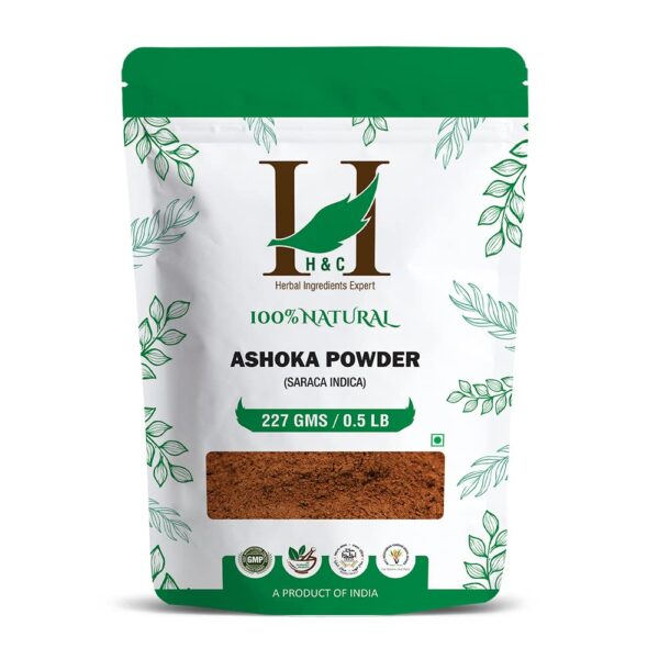 H&C Herbal Ingredients Expert Ashoka Powder (Saraca Indica) - 227g | Supports Hormonal Balances