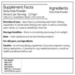 H&C Herbal Ingredients Gotu Kola Powder - 227gm for The Brain & Nervous System - Image 3
