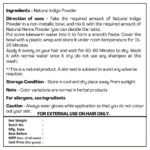 H&C Herbal Ingredients Expert Natural Indigo Powder (Indigofera Tinctoria) for Hair, 227g - Black - Image 3