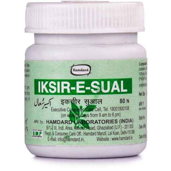 Hamdard Iksir E Sual - 80 tab