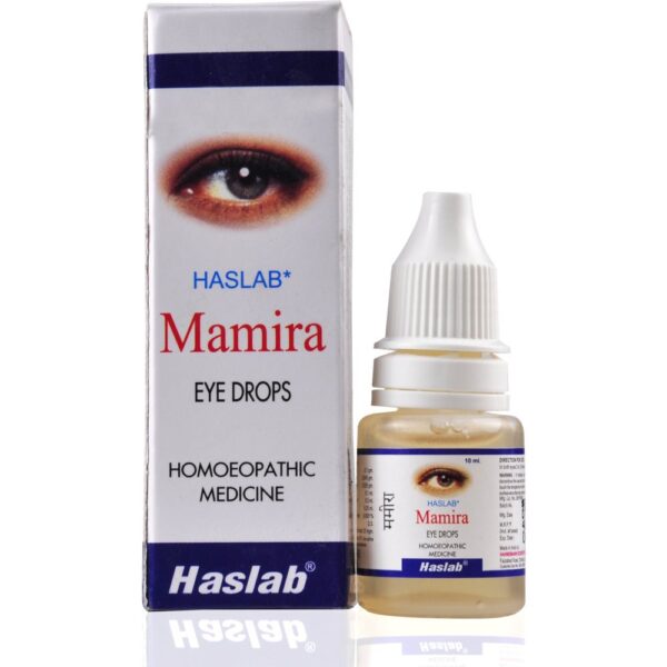 Haslab Mamira Eye Drops (10ml) For eye health, pain, and other minor symptoms of conjunctivitis, blurry vision