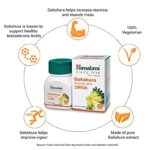 Himalaya Gokshura Men's Wellness Tablets, 60 Tablets For vigour and vitality, strength and stamina - Image 2