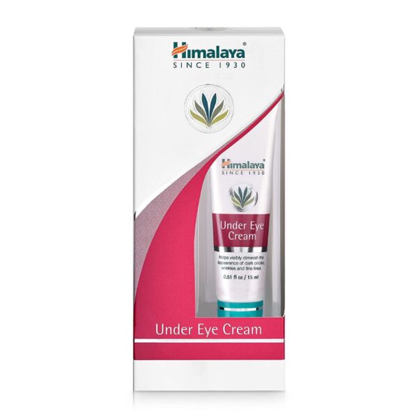 Himalaya Herbals Under Eye Cream (15ml) For Preventing wrinkle formation, under-eye dark circles