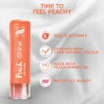 Himalaya Peach Shine Lip Care, 4.5g For soft and supple lips - Image 4