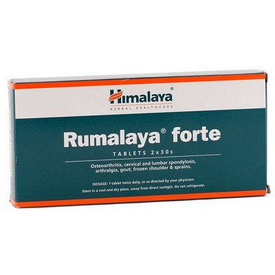 Himalaya Rumalaya Forte Tablet (60 Tabs) For Swelling, Joint Pain