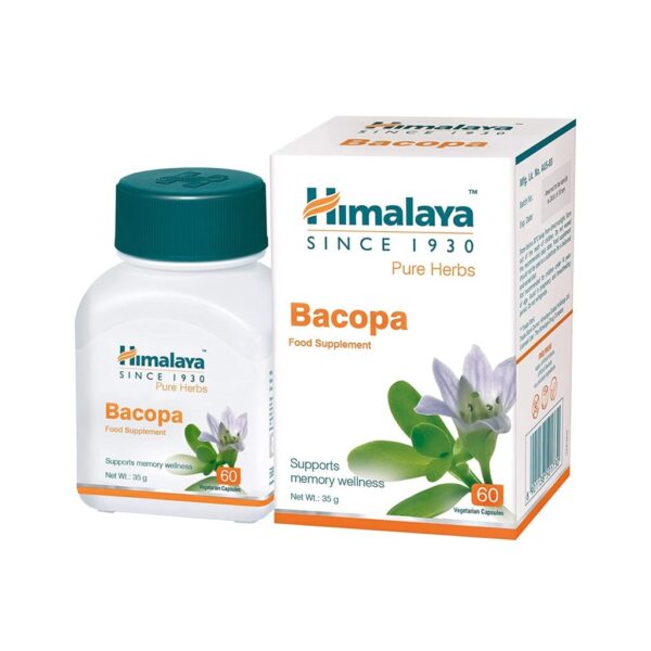 Himalaya Wellness Pure Herbs Brahmi 60 Tablets For Mind Wellness, mind calmness