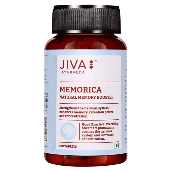 JIva Ayurveda Memorica (120 Tablets) For immune system, Memory, Nervous System