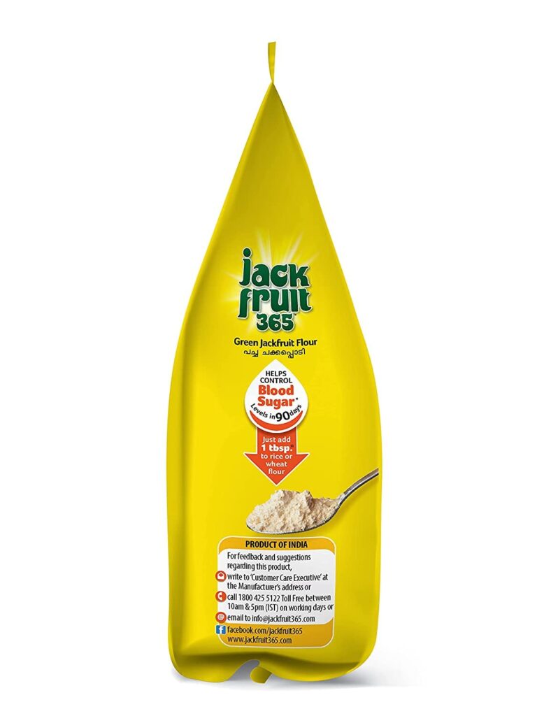 Jackfruit365-Green-Jackfruit-Flour-400g-4-2-scaled-1.jpg Jackfruit365 Green Jackfruit Flour - 400g For Blood Sugar Levels control, Digestion - Image 3