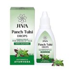 Jiva Ayurveda Tulsi Drops - 20 ml For Immunity cough, cold, sore throat and nasal congestion