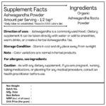 Just Jaivik Organic Ashwagandha Powder Withania Somnifera- USDA 227g For Vitality and Strength, Stress-free Living - Image 3