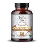 Just Jaivik Organic Ashwagandha Tablets 750mg 90 Tablets For General Wellness and Anxiety Relief, Stress Support - Image 2