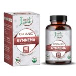 Just Jaivik Organic Gymnema Tablets - 750mg (90 Tablets) For Healthy Blood Sugar Levels and Diabetes