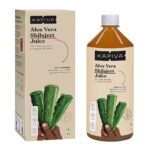 KAPIVA ALOE + SHILAJEET JUICE 1 L for cellular damage, boosts the circulation of blood, Infuses energy