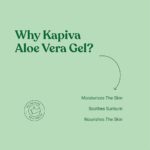 KAPIVA ALOE VERA SKIN GEL 500GMS for acne, pimples, wrinkles, sun damage - Image 3