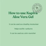 KAPIVA ALOE VERA SKIN GEL 500GMS for acne, pimples, wrinkles, sun damage - Image 4