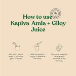 KAPIVA AMLA+GILOY JUICE 1L for immunity-boosting, gastric inflammation, chronic fever, other infections - Image 6