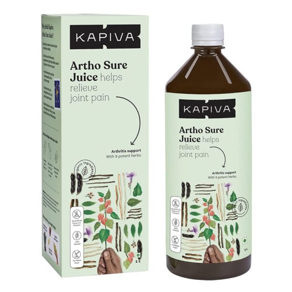 KAPIVA ARTHO SURE JUICE 1 L for joint and bone pain, arthritis, swelling