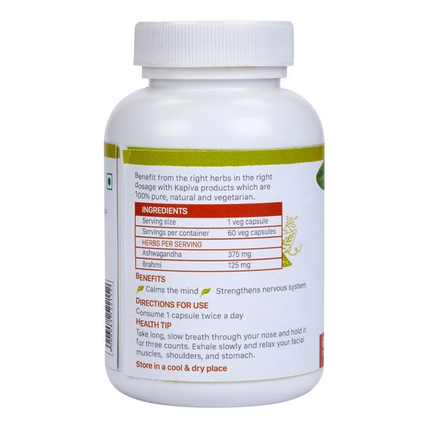 KAPIVA-ASHWAGANDHA-DESTRESS-SUPPLEMENT-60-CAPS-2.bmp KAPIVA ASHWAGANDHA + DESTRESS SUPPLEMENT 60 CAPS FOR anxiety, stress, depression - Image 2
