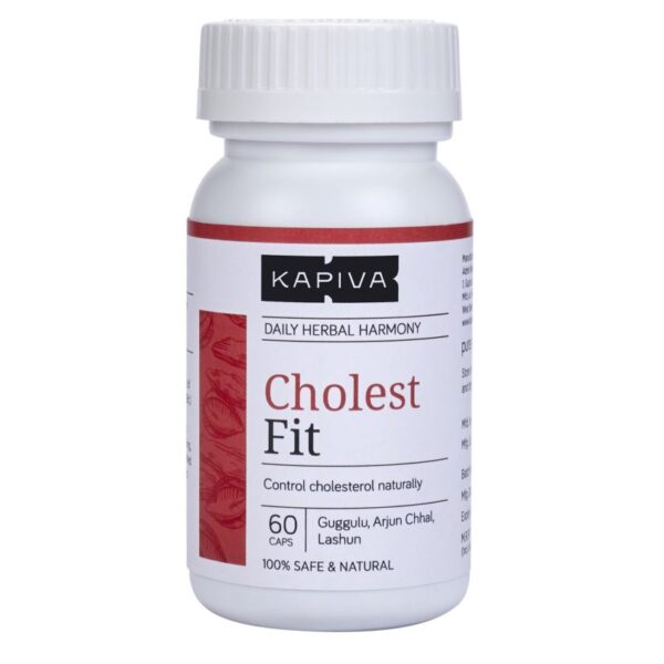 KAPIVA CHOLEST FIT CAPSULES 60 CAPS for high blood pressure, cholesterol