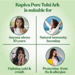 KAPIVA PURE TULSI ARK 30 ml for cold, cough, flu, headaches, immune system, blood sugar levels - Image 8