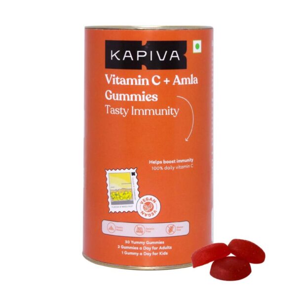 KAPIVA VITAMIN C + AMLA GUMMIES (30 GUMMIES) for immunity