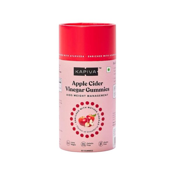 Kapiva Apple Cider Vinegar Gummies 30 Gummies for weight management