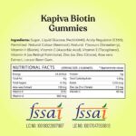 Kapiva Biotin With Aloe Vera Gummies 30 Gummies for skin issues, hair growth, supports digestive functions - Image 9