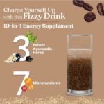 Kapiva Booster Fizz 10-In-1 Energy Boosting Supplement Coffee Flavour Effervescent Powder 100 gm for boosts metabolism, stress - Image 3