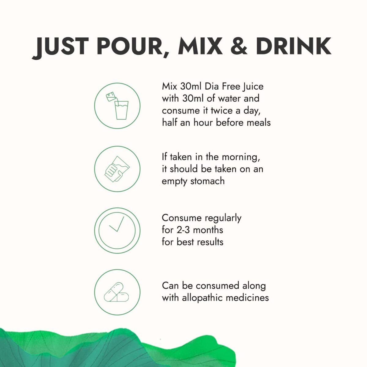 Kapiva Dia Free Juice 1 L for control blood sugar levels, diabetes, cholesterol levels - Image 6