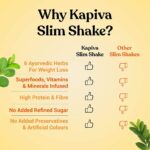 Kapiva Meal Replacement Slim Shake Mango 150g for smooth digestions - Image 6