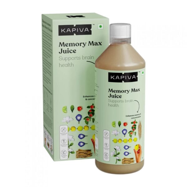 Kapiva Memory Max Juice 1L for stress-reliever