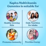 Kapiva Multivitamin Gummies 30 Pieces for rashes, acne, healthy hair and nails, strong immunity - Image 7
