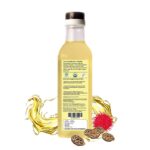 Kapiva Organic Castor Oil 250 ml for moisturizes the hair, boost skin health, improving hair growth - Image 2