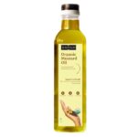 Kapiva Organic Mustard Oil 1L for blood pressure, bad cholesterol levels, promoting heart health heart care