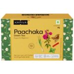 Kapiva Paachaka Digestion Support Green Tea 20 Tea Bags for constipation