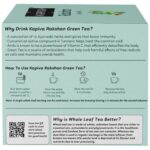 Kapiva Rakshan – Immunity Green Tea 20 Tea Bags for cold, flu, blood pressure - Image 5