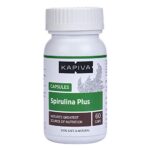 KAPIVA SPIRULINA PLUS CAPSULES 60 CAPS for Glowing skin, healthy hair, blood sugar levels, bad cholesterol