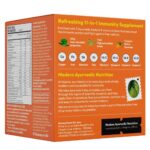 Kapiva Warrior Fizz 11-In-1 Immunity Supplement Natural Orange Flavour Effervescent Powder 100 gm for maintaining the immune system - Image 8