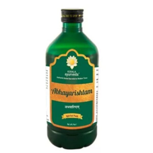 Kerala Ayurveda Abhayarishtam 435 Ml for gas, piles, constipation, dysuria